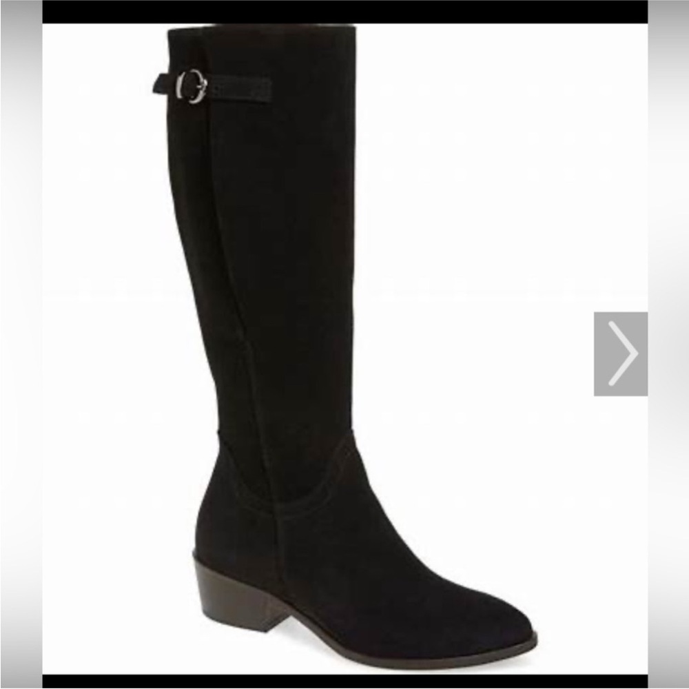 Italeau Knee High Tosca Nero Dressy Boots